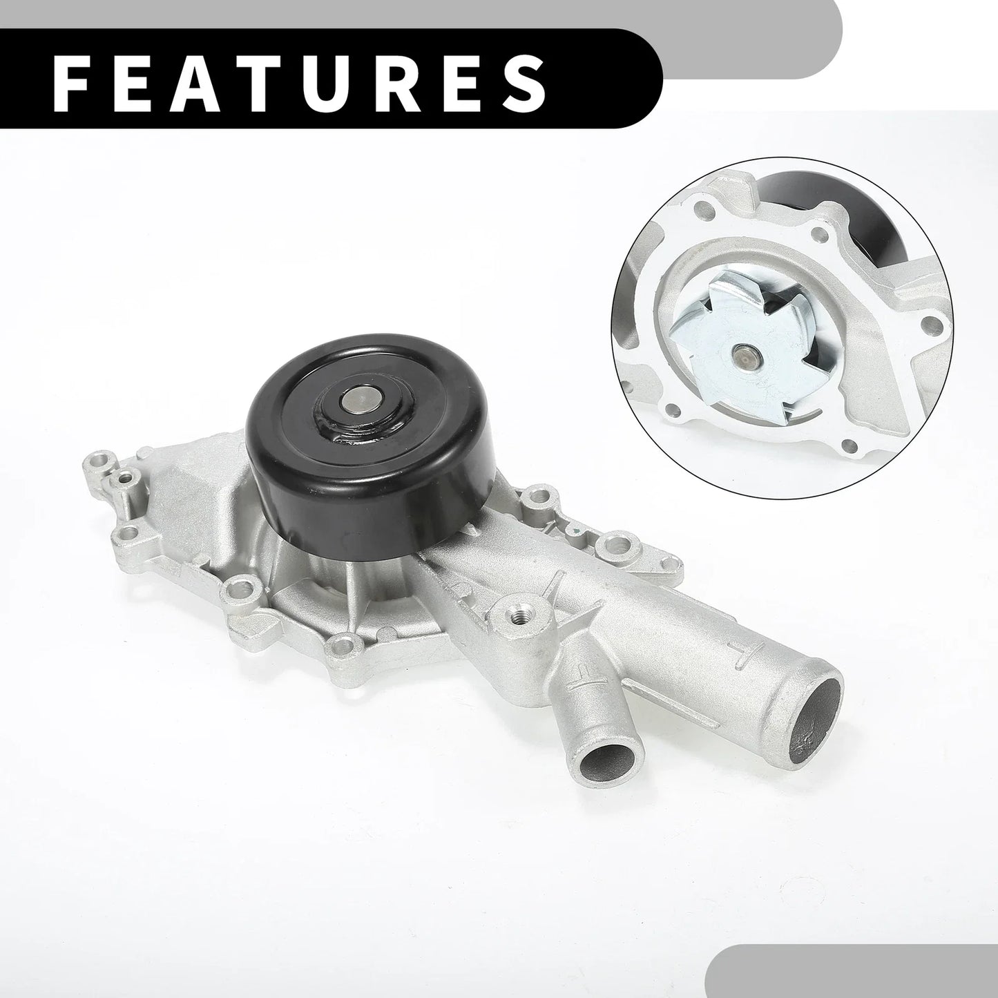 Water Pump with Gasket for Mercedes-Benz C-Class (2007-2008)