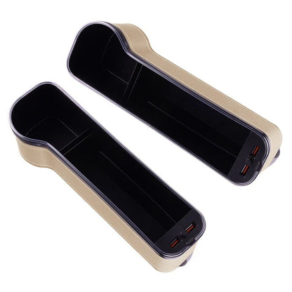 2 x Car Seat Storage Box Gap Organizer for Universal Fit ( Range)