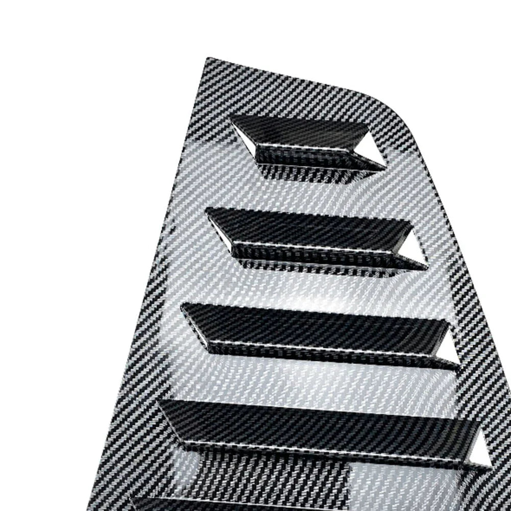Rear Window Side Vent Shutter Louvers for VW Golf MK7 MK7.5 (14-19) Pair