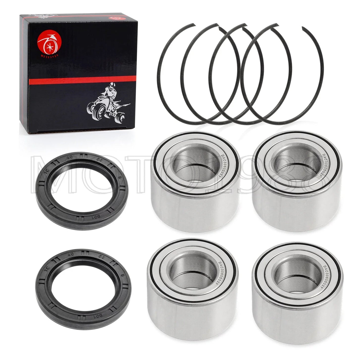 4x Wheel Bearings & Seals for Can-Am Defender Max HD10 XMR (2019–2022)