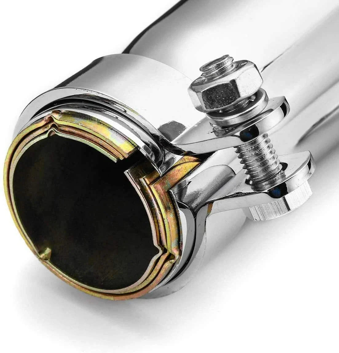Universal Motorcycle Exhaust Silencer Pipe Muffler for Cafe Racer