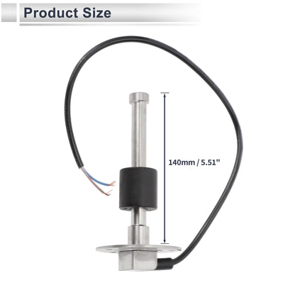 Fuel Sending Unit and Gauge Kit 240-33 Ohm for Boat Truck Vehicle