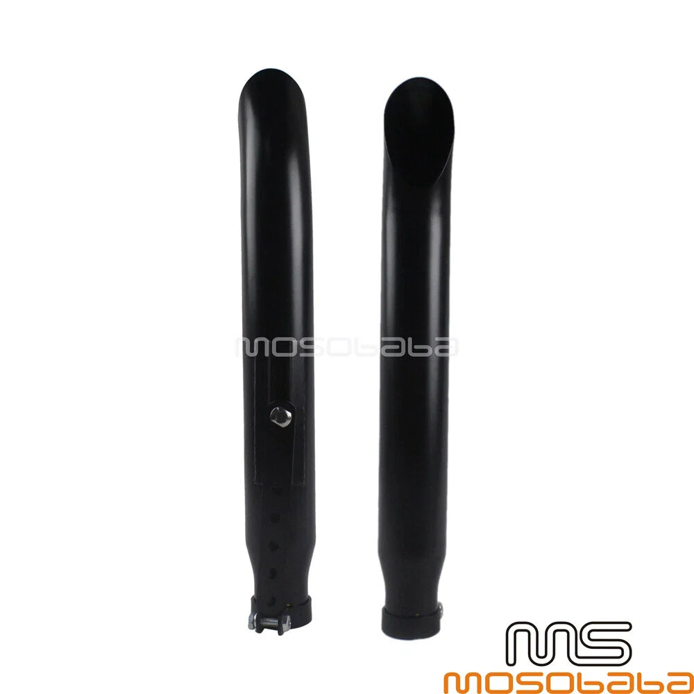 19” Universal Exhaust Muffler Turn-out Pipe Tip for Harley BMW Bobber