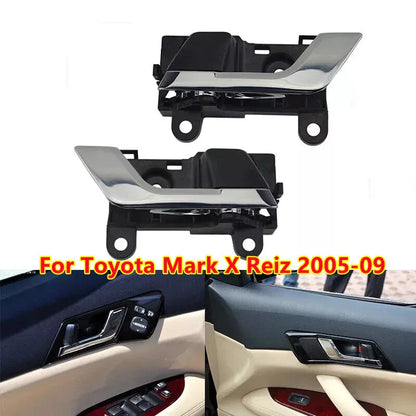 2 x Left Right Interior Door Handle Grab for Toyota Mark X Reiz (2005–2009)
