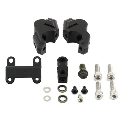 Handlebar Riser with Brake Hose Extension for Yamaha MT-07 (2014-2023)