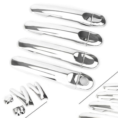 Chrome Door Handle Cover Trim for Nissan Sunny Versa (2014-2016)