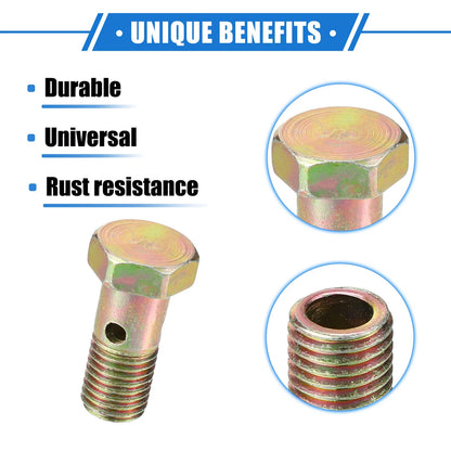 Set of 1 Turbo Brake Line Fitting Adapter for Car M12x1.5 (32mm)