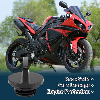 M20x2.5 Oil Drain Plug for Honda Yamaha (Aluminum Alloy, Black)