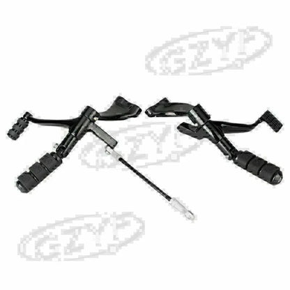 Fitward Controls Complete Kit with Pegs for Harley Sportster 883 (2004-2023)