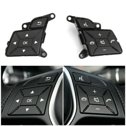 2 x Steering Control Button for Benz W204 X204 W212 (2007-2016)