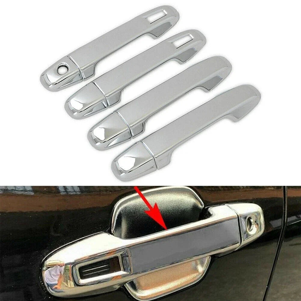 8 x Chrome Exterior Door Handle Cover Trim for Subaru Forester (2019-2022)