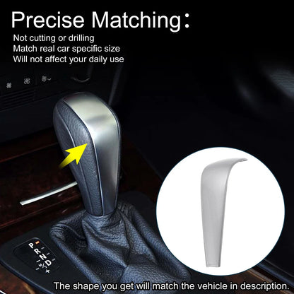 ABS Gear Shift Knob Cover Sticker for BMW 1 Series / 3 Series / Z4 / X1 (2005-2012)