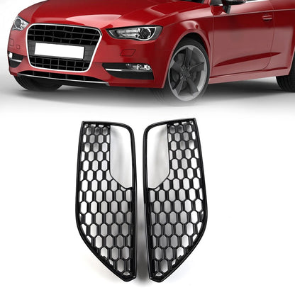 Front Bumper Grille Fog Light Lamp Cover for Audi A4 B9 Sline S4 (2018–2020)