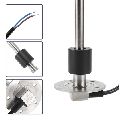 Fuel Sending Unit and Gauge Kit 0-190 Ohm for Boat Car Truck (0-190)
