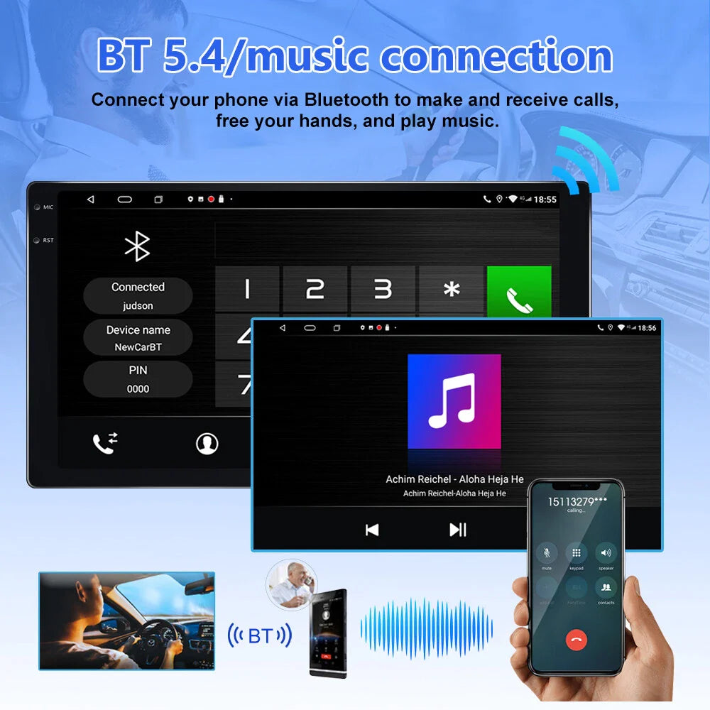 9'' Car Radio for Toyota Corolla Hatch 2015-2018 - Apple CarPlay, Android Auto