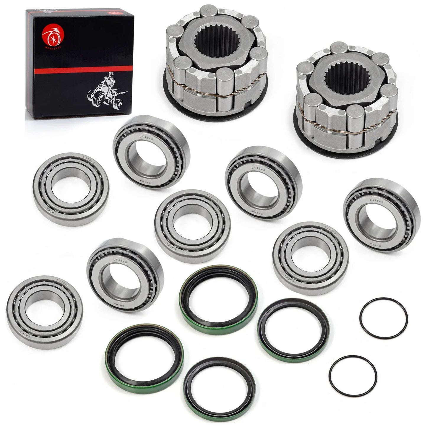 2 x Front Wheel Hub Clutch Strut Bearing Seal for Polaris Sportsman (2001–2007)