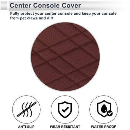 Center Console Cover for BMW X1 (2016–2022) Wine Red 1 Pc