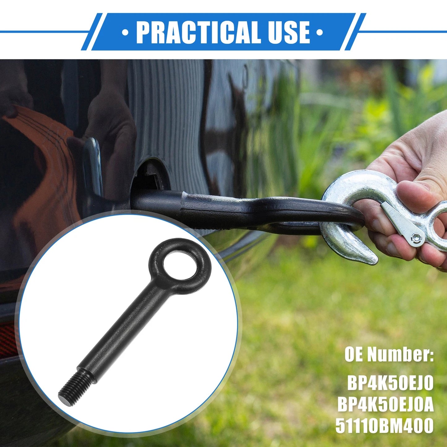 Tow Hook for Mazda 3 BK (2003–2009)