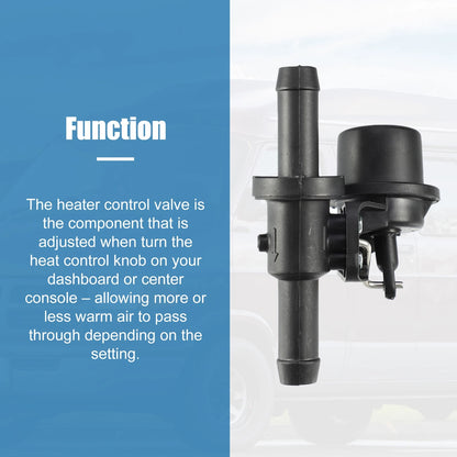 Radiator Water Valve for Dodge Van 1500 B2500 (1996–2003) 5011241AA Plastic Metal Black