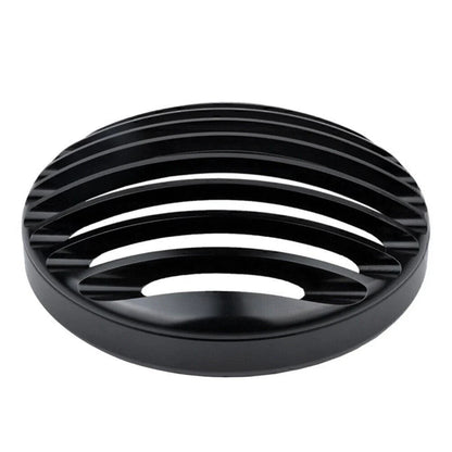 CNC Shallow Cut Headlight Grill Cover for Bobber Motorcycles