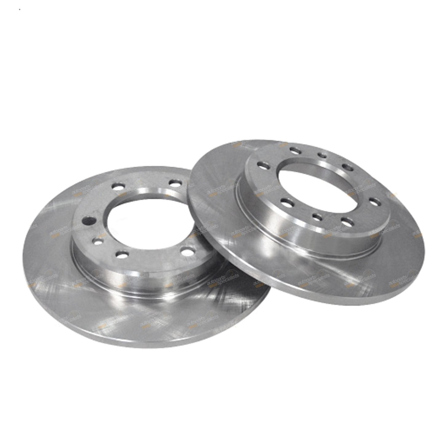 2 Rear Disc Rotors for Ford Focus XR5 Turbo (2006–2011)