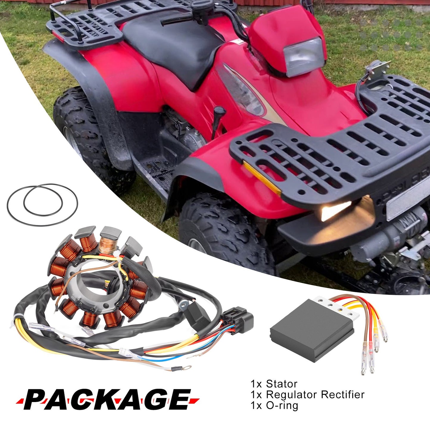 Stator Regulator Rectifier for Polaris LUH 6X6 (2002)