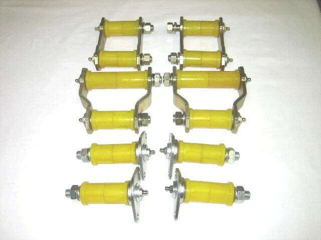 Greaseable Spring Shackle, Pin & Poly Bush Kit for Hilux 4WD (1983-1988)