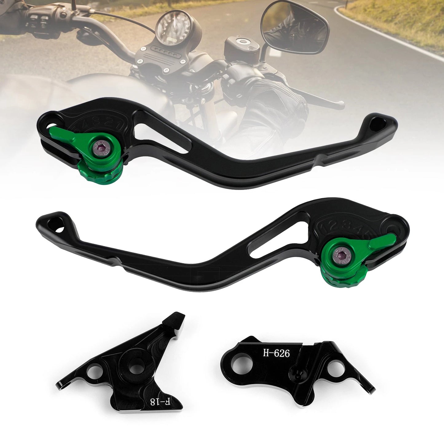 Set of 2 Brake Clutch Levers for Honda CBR900RR VTX1300 CB400SF VFR400