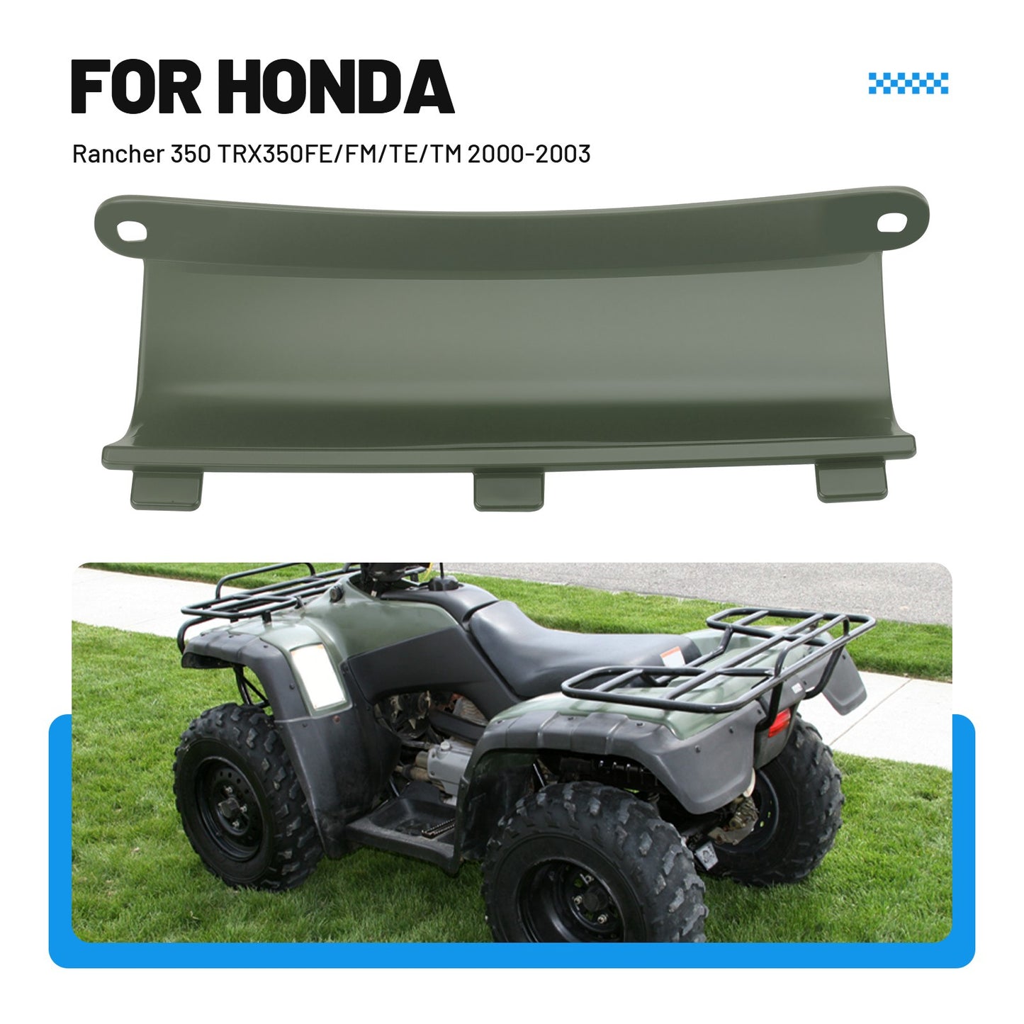 Battery Cover Lid for Honda Rancher 350 TRX350 (2000–2003)