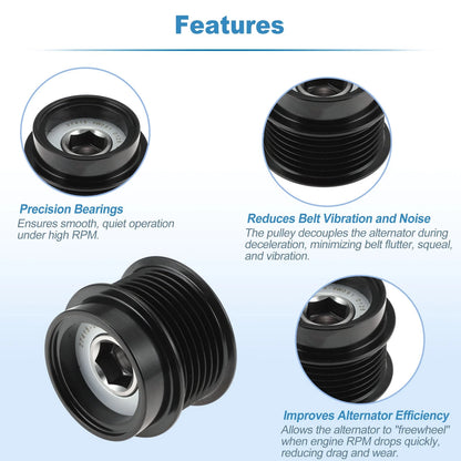 Alternator Freewheel Clutch Pulley 274150W091 for Toyota Avanza (2007–2008)