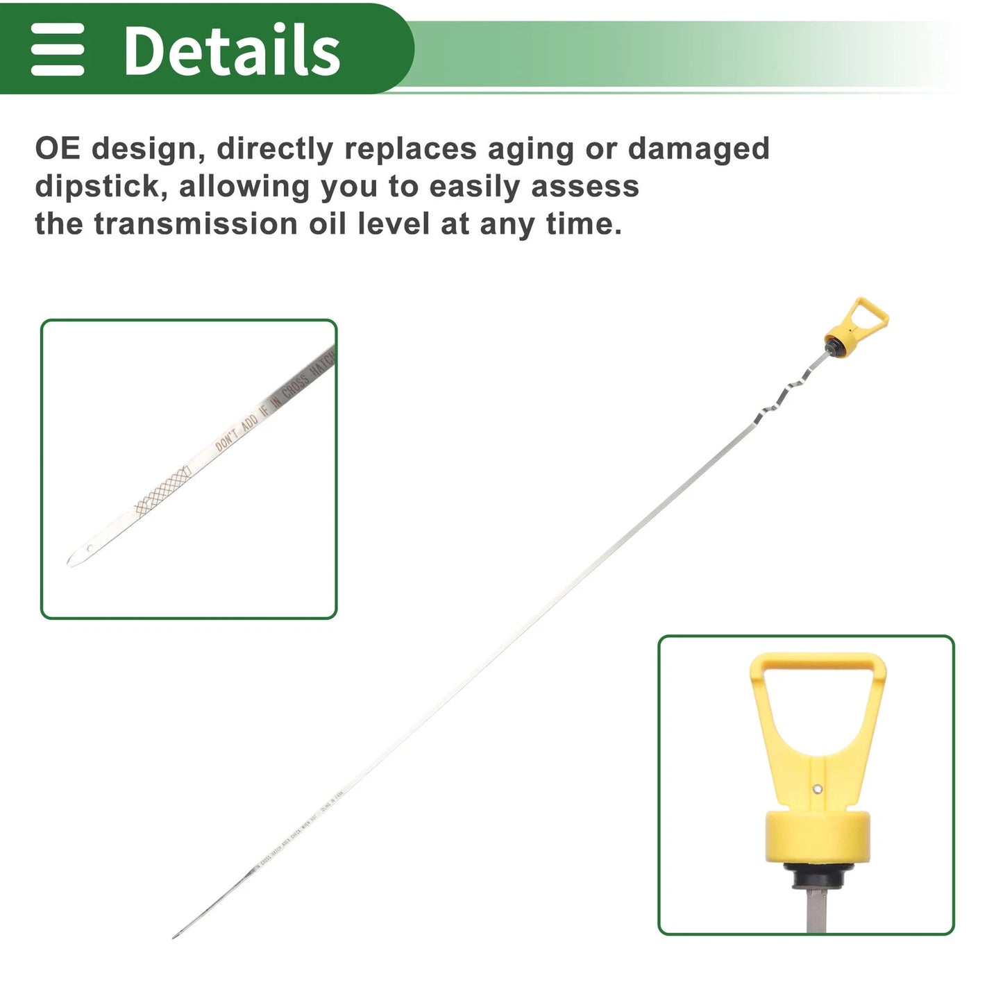 Oil Level Dipstick No.F85Z7A020AA for Ford Expedition XLT (1998–2002)