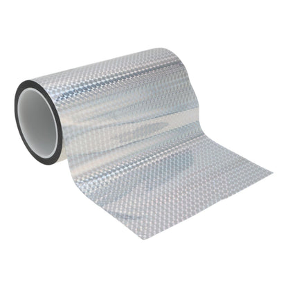 Pinstripe Tape 200mmx50m for Car Motorcycle Boat Laser Silver Tone (1 Pc)