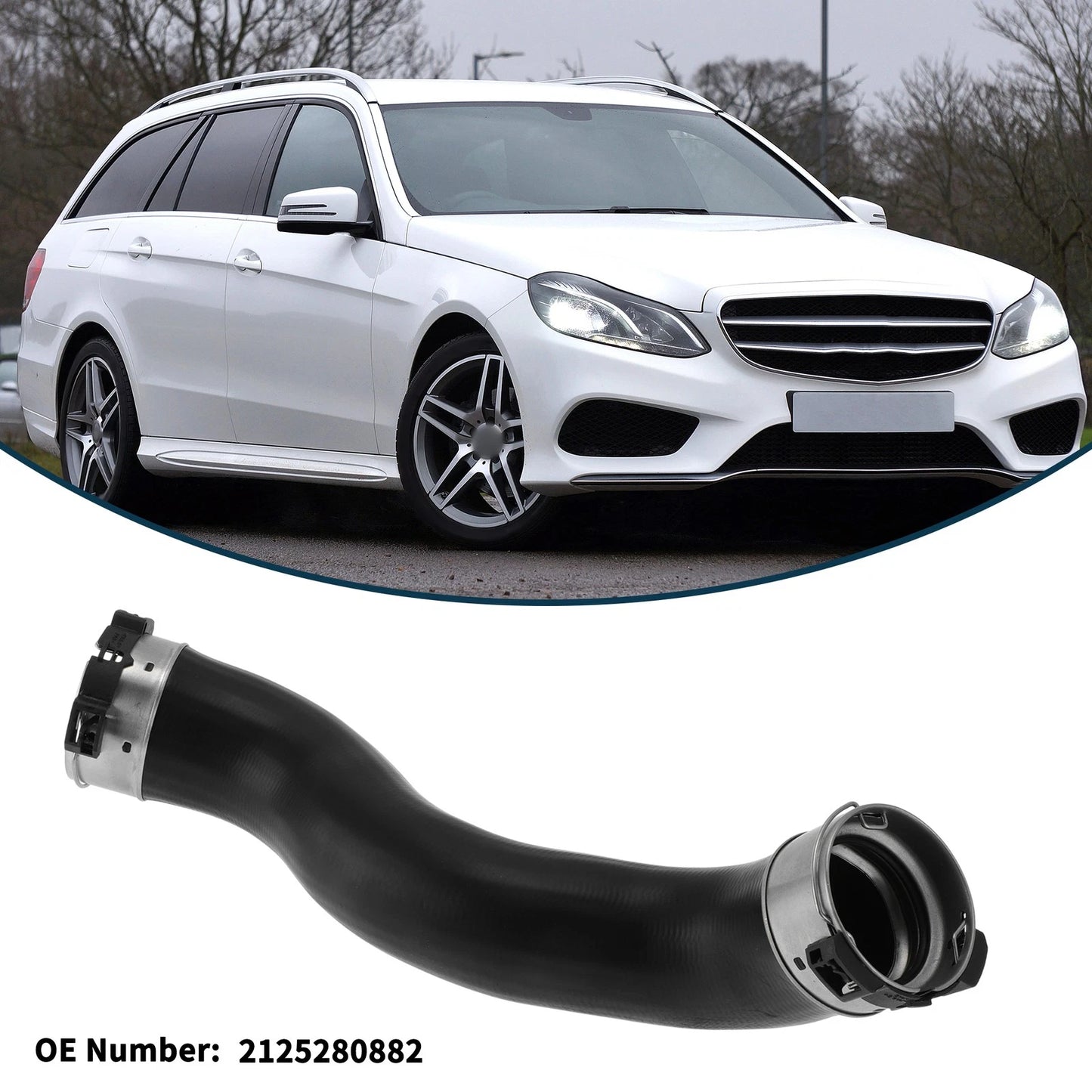 Radiator Hose for Mercedes-Benz E-Klasse W212 (2010–2016) No. 2125280882