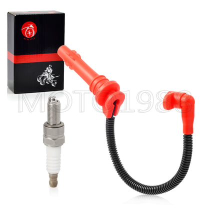 Ignition Coil Cap with Wire and Spark Plug for Polaris Sportsman 450 HO (2016–2017)