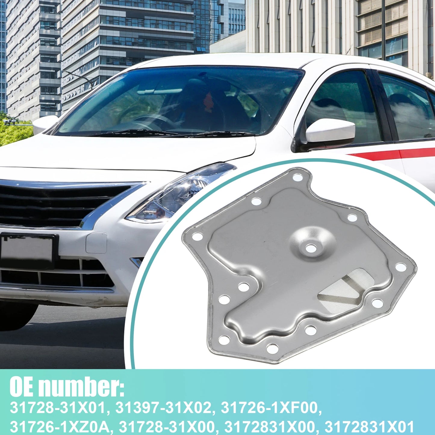 Transmission Filter Oil Pan Assembly for Nissan (31728-31X01)