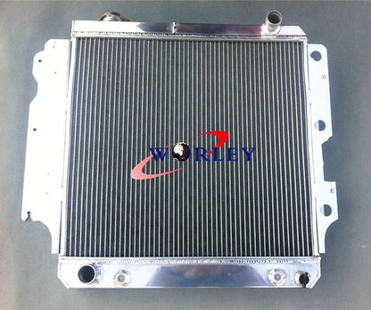 Aluminum Radiator for Jeep Wrangler YJ/TJ 2.4L 2.5L 4.0L 4.2L (87-06)