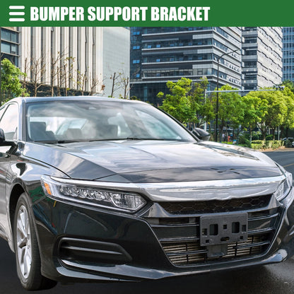 Front Bumper Support Bracket for Honda Accord (2015–2019) No. 71198-T2A-A01 Black