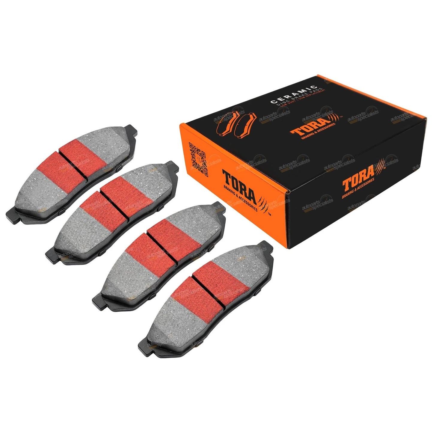Set of 4 Front Disc Brake Pads for Holden Scurry (1985–1987)