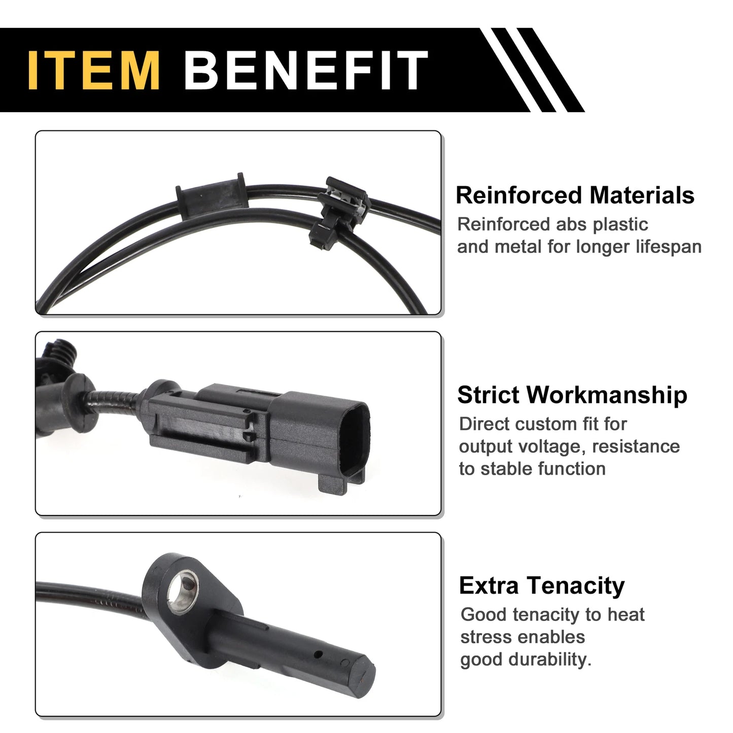ABS Wheel Speed Sensor for Ford Ranger (2010–2011) Rear Left