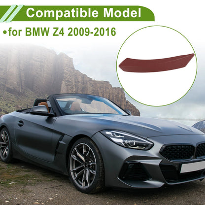 Door Panel Handle Pull Trim Cover for BMW Z4 (2009–2016) No. 51419186731 Red