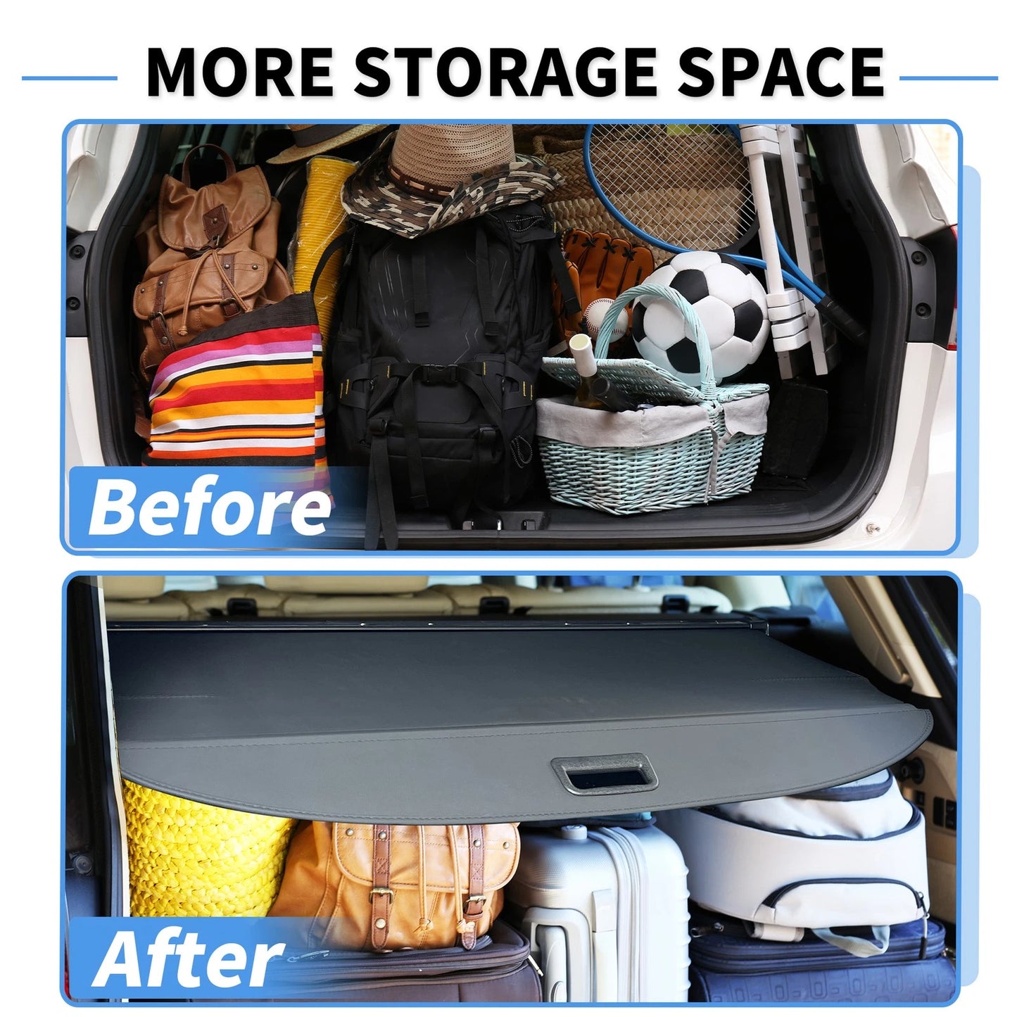 Cargo Cover for Honda CR-V (2024–2025) Retractable Trunk Security Shade