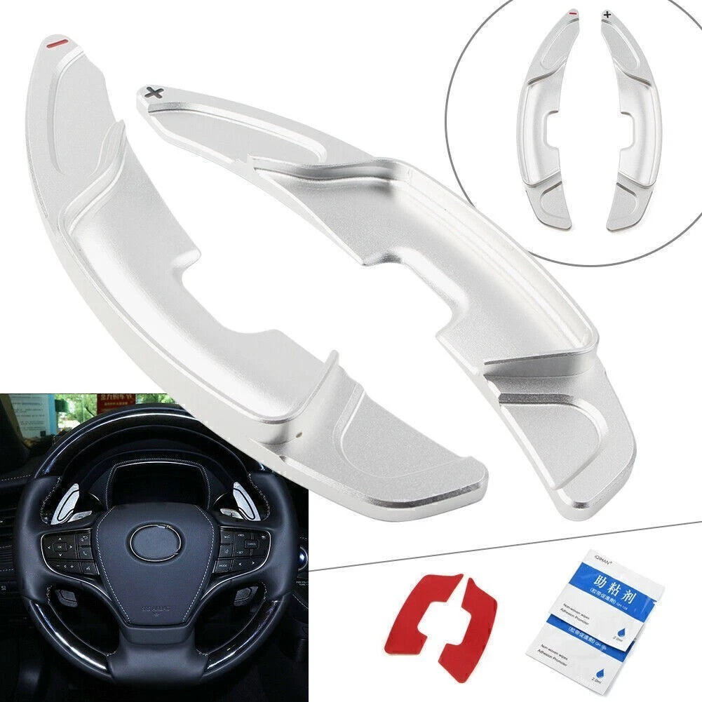 Steering Wheel Shift Paddle Shifter Cover for Lexus ES300h ES350 (2019–2020) Blue