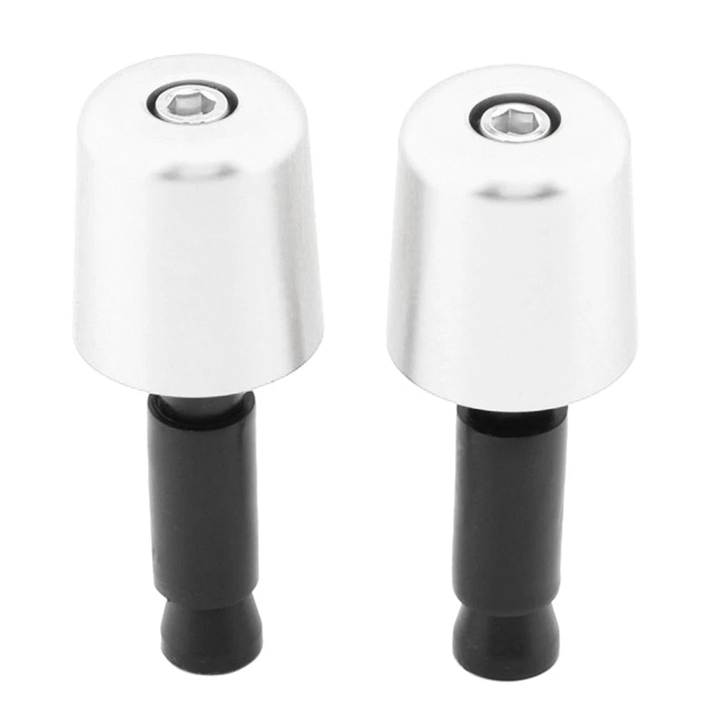Universal 1in Handlebar Grips & End Caps for Motorcycle (All Years)