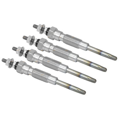 Set of 4 Glow Plugs for Toyota Hilux 4Runner (1985–1989) Diesel 2.4L