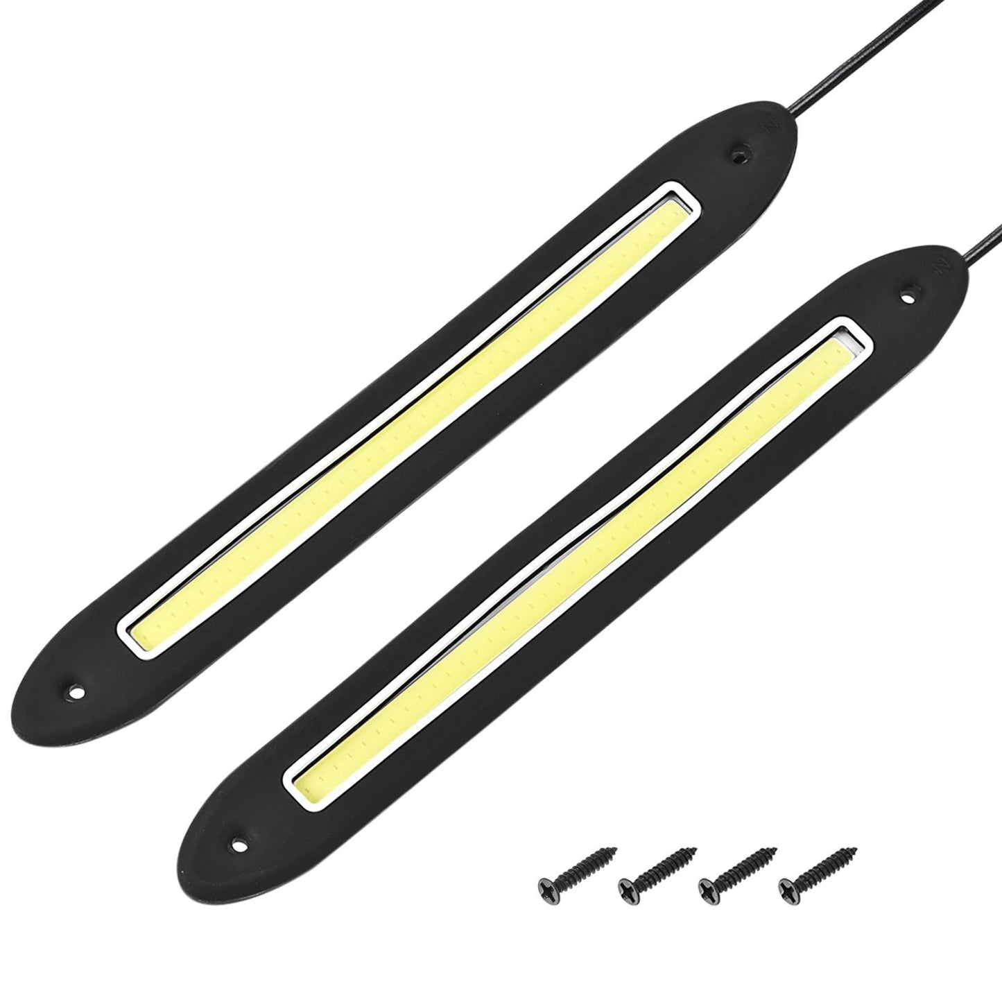 2X Waterproof COB LED Rubber Light for Universal Use (DC 12V)