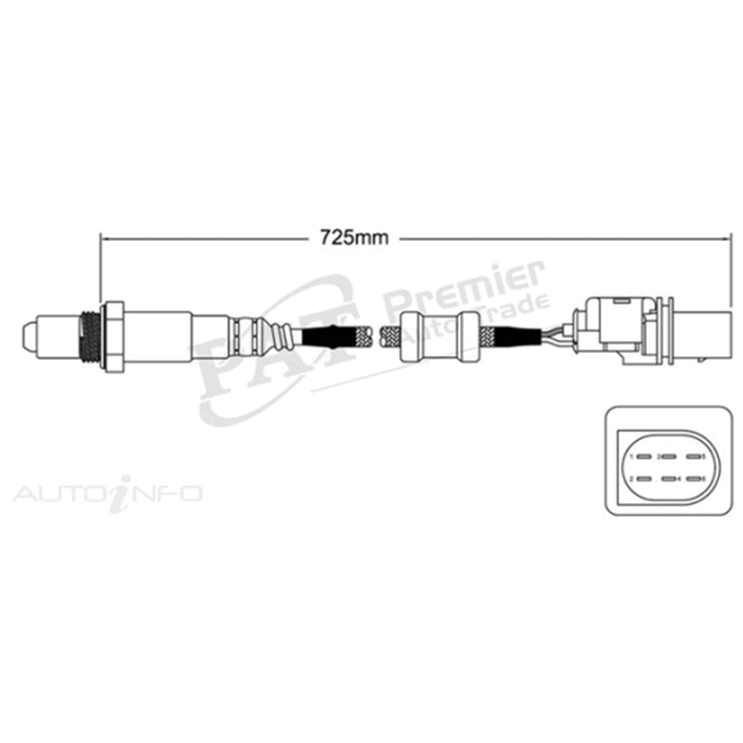 Oxygen O2 Sensor for Audi A3 A4 A6 Q5 Q7 S3 TT (2004–2010)