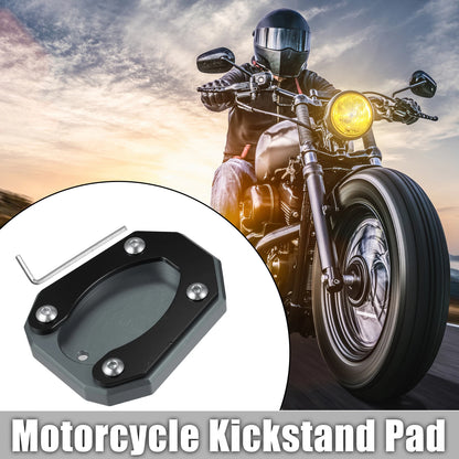 Kickstand Side Stand Plate Pad Set for Kawasaki Motorcycle