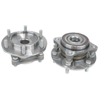 2 x Front Wheel Bearing Hubs for Toyota Fortuner GUN156 4cyl 2.8L 2015-2019