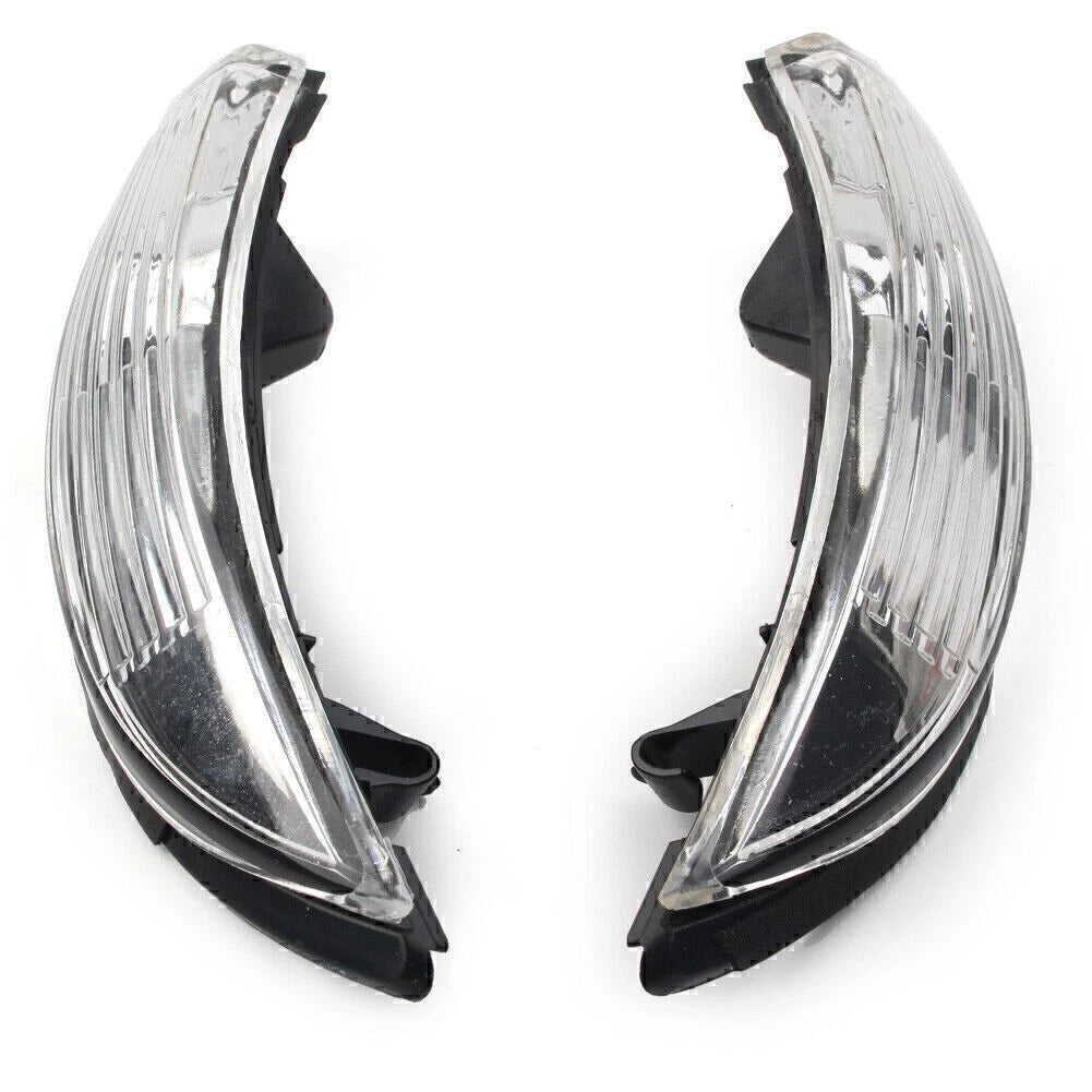 2X Side Rear View Mirror Indicator Light Cover for Ford Fiesta (2009–2015)