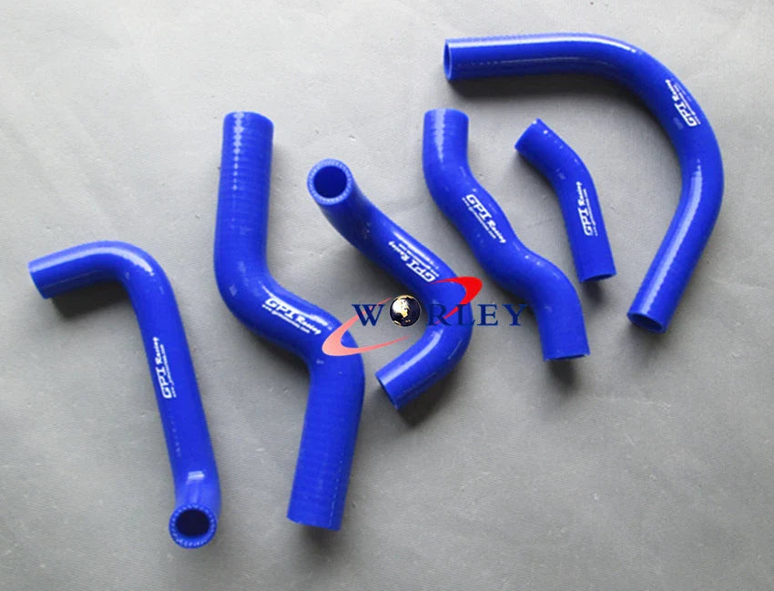 Silicone Radiator Cooler Hose for Honda RVF400 NC35 NC30 VFR400 Black